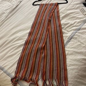 William Brunton Lambswool scarf- made in Scotland